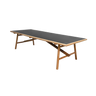 Sticks kerámia kerti asztal fa lábbal 280x100