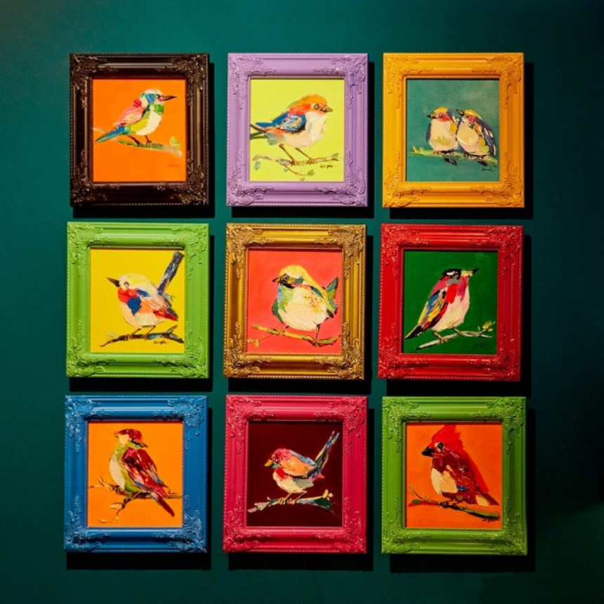 Birdy vászon falikép