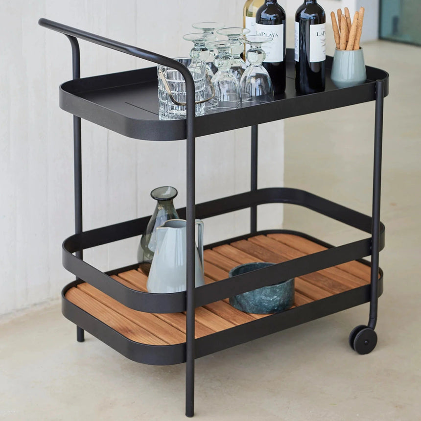 Gin &amp; Trolley metal party trolley