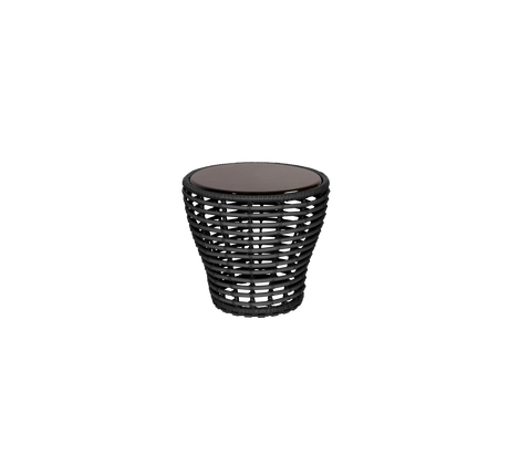 Basket kő kerti dohányzóasztal Ø50