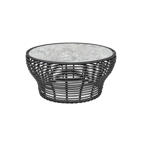Basket kerámia kerti dohányzóasztal Ø95