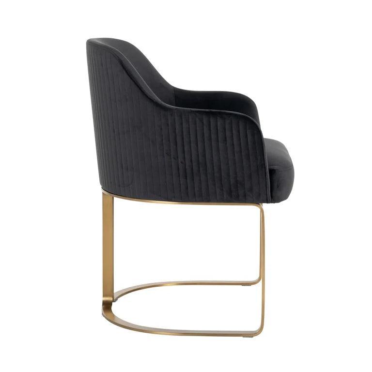 Hadley velvet chair