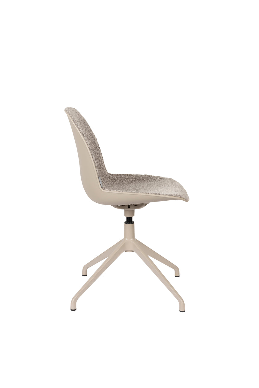 Albert Kuip bouclé swivel chair