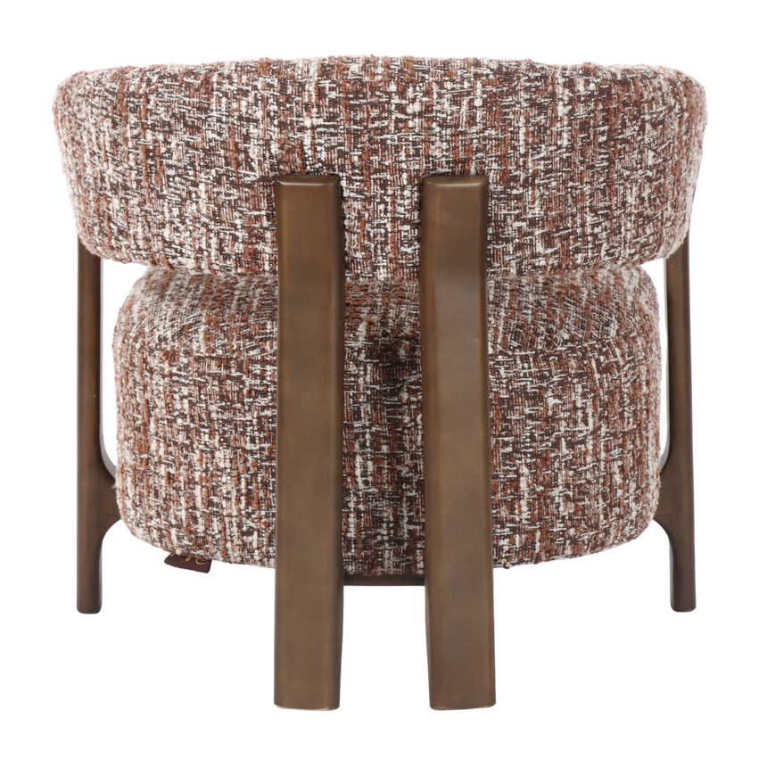 Cassie fabric pouf