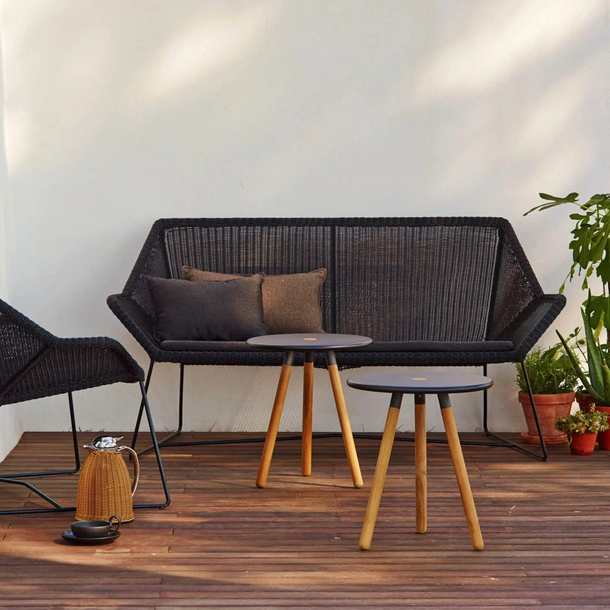 Breeze 2 személyes szövet kerti kanapé