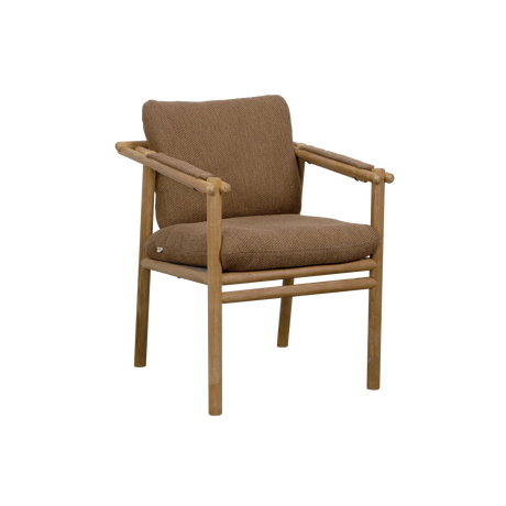 Sticks szövet kerti szék fa lábbal