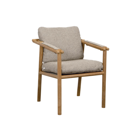Sticks szövet kerti szék fa lábbal