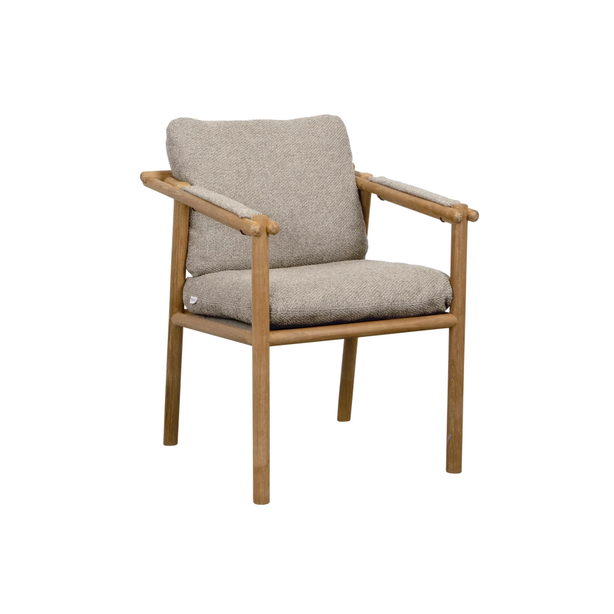 Sticks szövet kerti szék fa lábbal