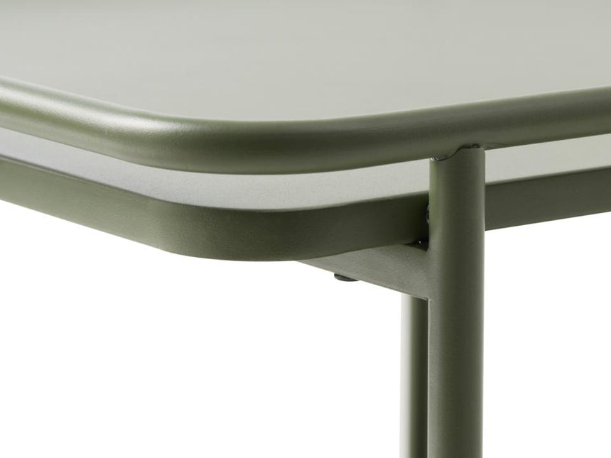 Yuba dohányzóasztal – Teljes fém szerkezet, 75x75 cm
