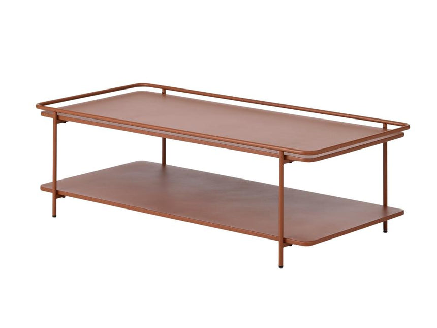Yuba dohányzóasztal – Teljes fém szerkezet, 55x110 cm