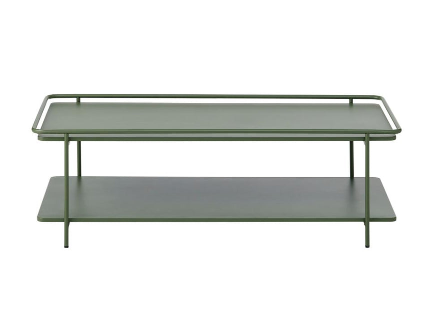 Yuba dohányzóasztal – Teljes fém szerkezet, 55x110 cm