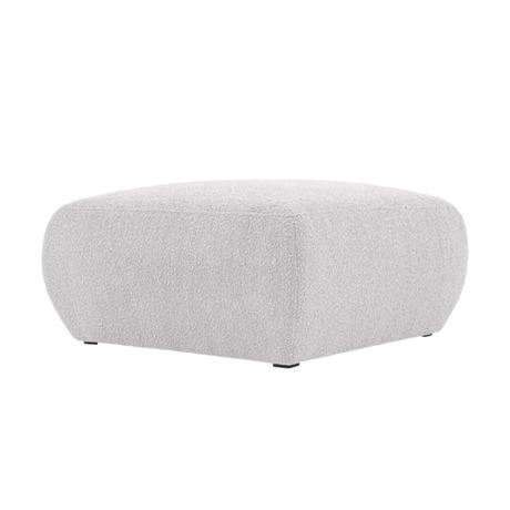 Molino bouclé pouf 75x75