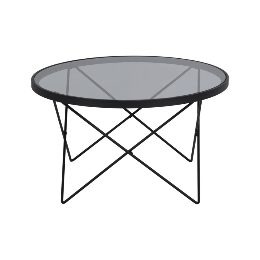 Cuxton glass coffee table
