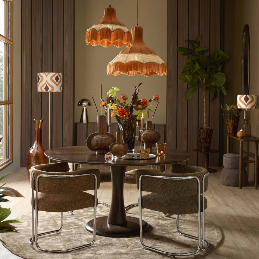 Kulona wooden dining table Ø140