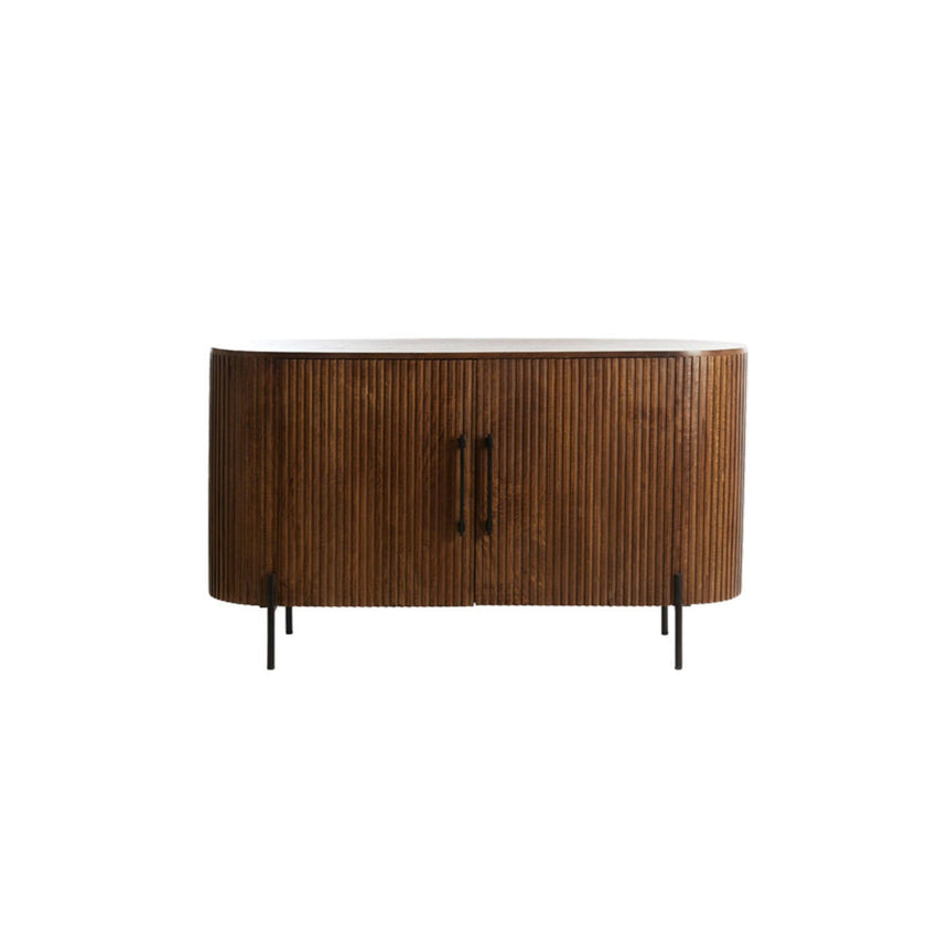 Yellow wooden dining table