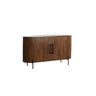 Yellow wooden dining table