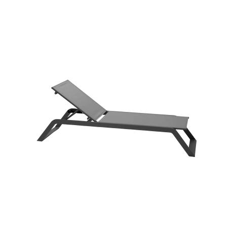 Siesta szövet napozóágy fém lábbal