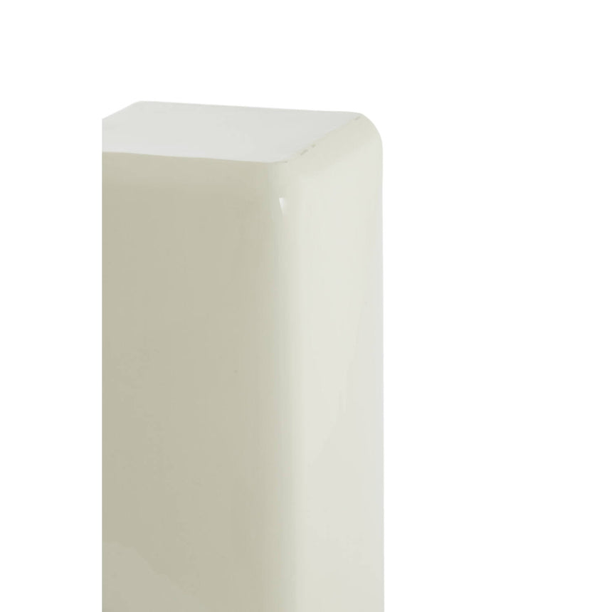 Fabi lerakóasztal – Elegáns, magasított fém oszlop