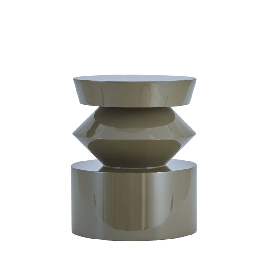 Dhoti lerakóasztal – Modern fa szerkezet és fényes elegancia