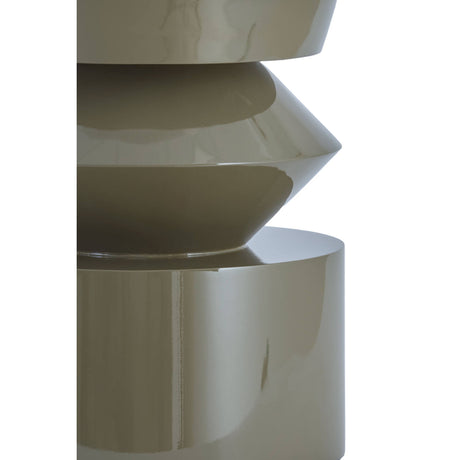 Dhoti lerakóasztal – Modern fa szerkezet és fényes elegancia