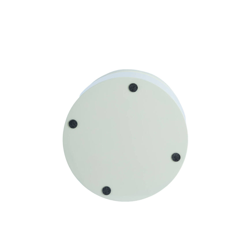 Dhoti lerakóasztal – Organikus forma és fényes krém elegancia