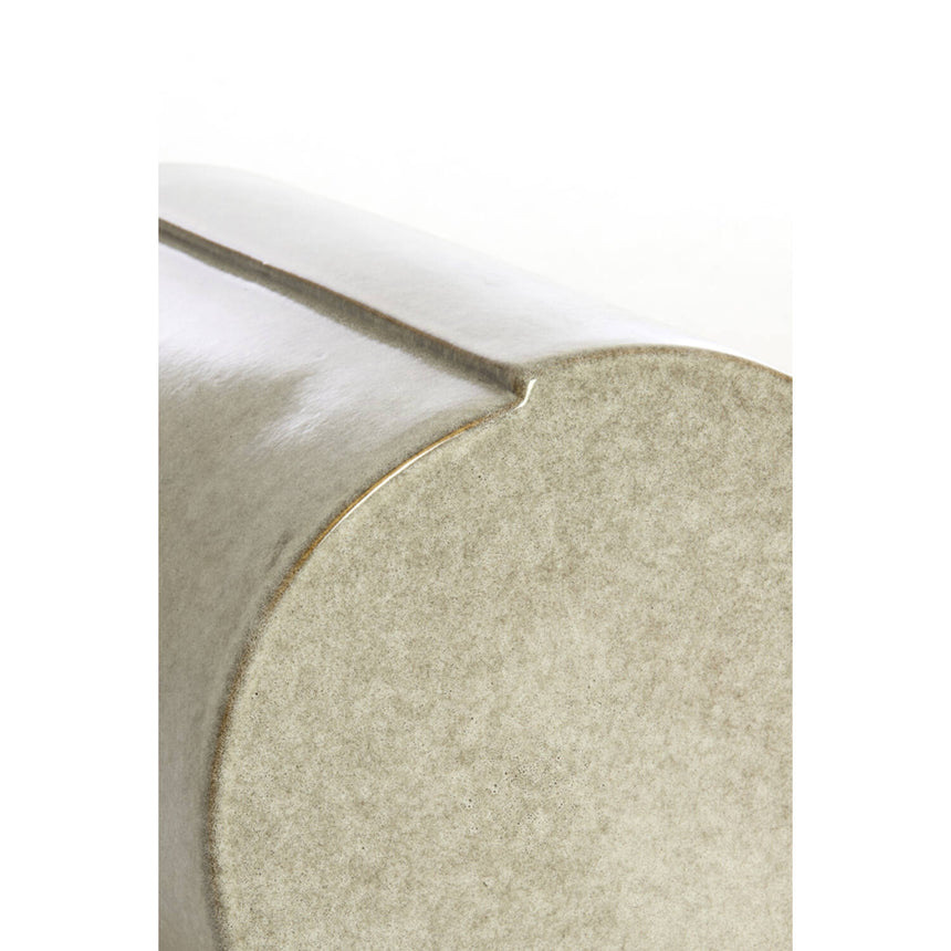 Chulilla dekoratív lerakóasztal – Finomkerámiából, organikus designnal