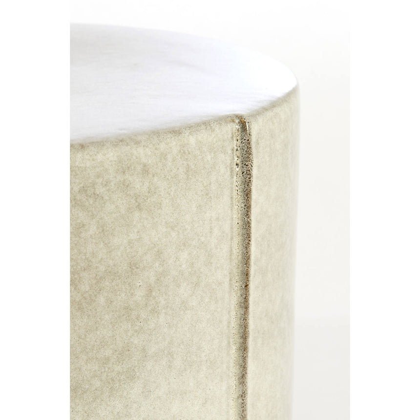 Chulilla dekoratív lerakóasztal – Finomkerámiából, matt felülettel