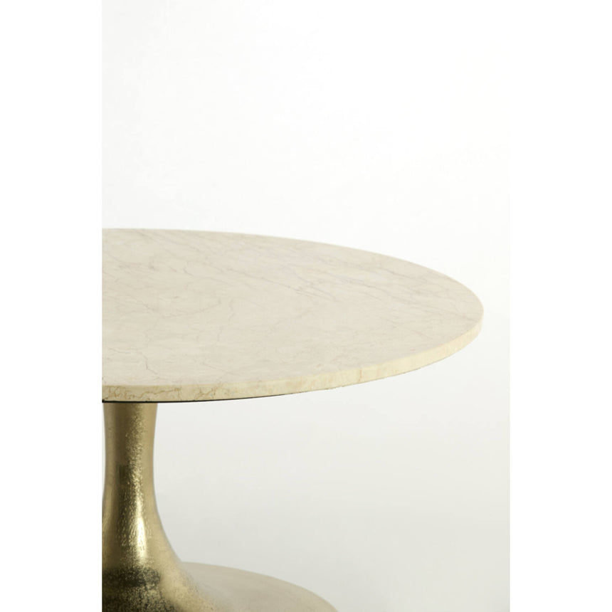 Tomar lerakóasztal – Rózsaszín márvány és arany elegancia