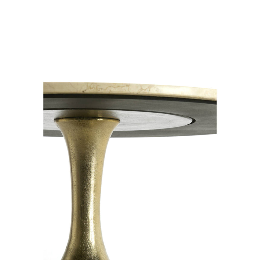 Tomar lerakóasztal – Rózsaszín márvány és arany elegancia