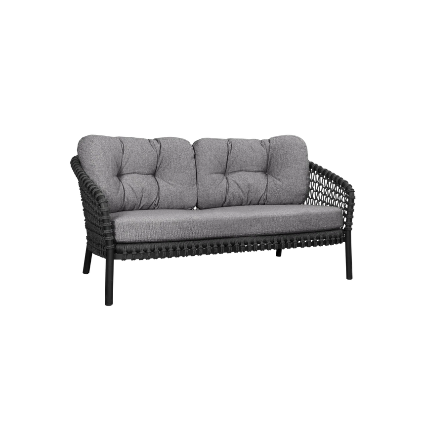 Ocean 2 személyes szövet kerti kanapé