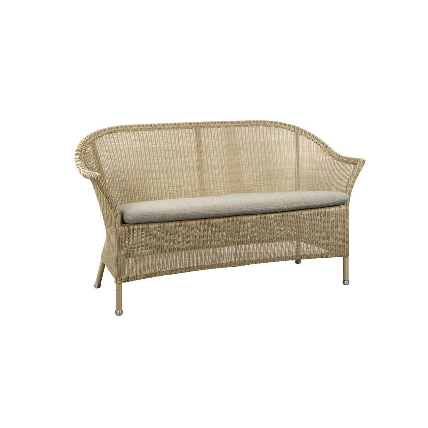 Lansing 2 személyes szövet kerti kanapé