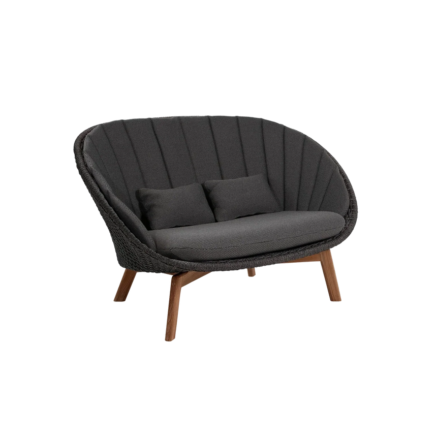 Peacock 2 személyes szövet kerti kanapé