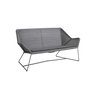 Breeze 2 személyes szövet kerti kanapé