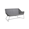 Breeze 2 személyes szövet kerti kanapé