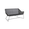 Breeze 2 személyes szövet kerti kanapé
