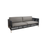 Connect 3 személyes szövet kerti kanapé