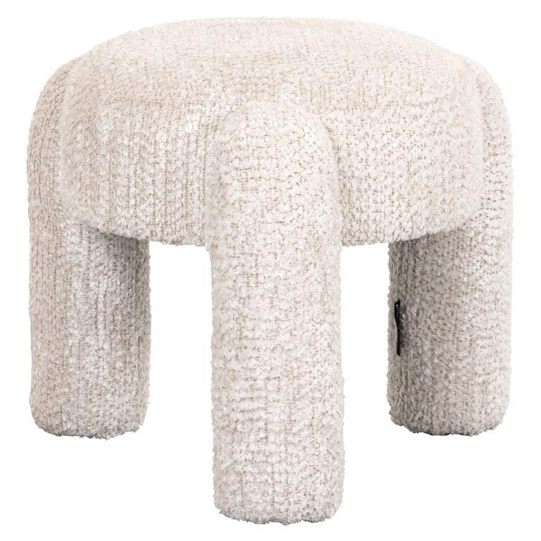 Holly fabric pouf
