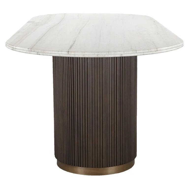 Mayfield marble dining table 250