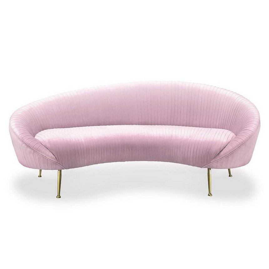 Kelly bársony kanapé