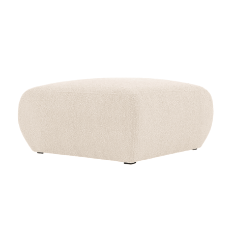 Molino bouclé pouf 75x75