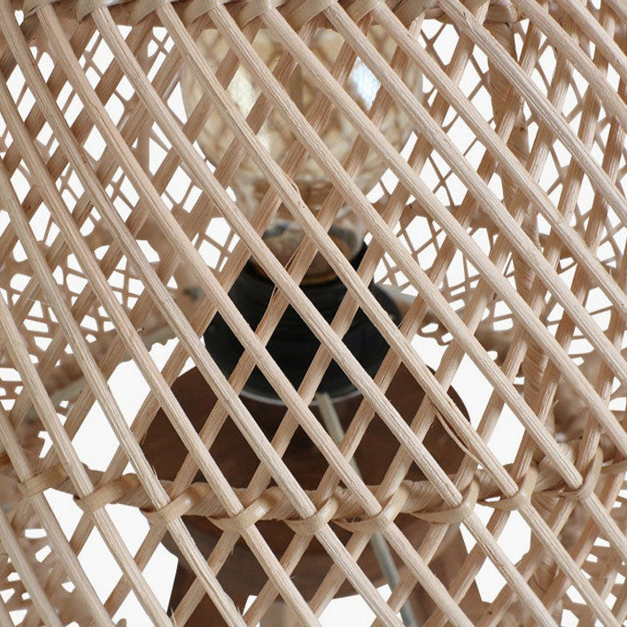 Maze rattan asztali lámpa