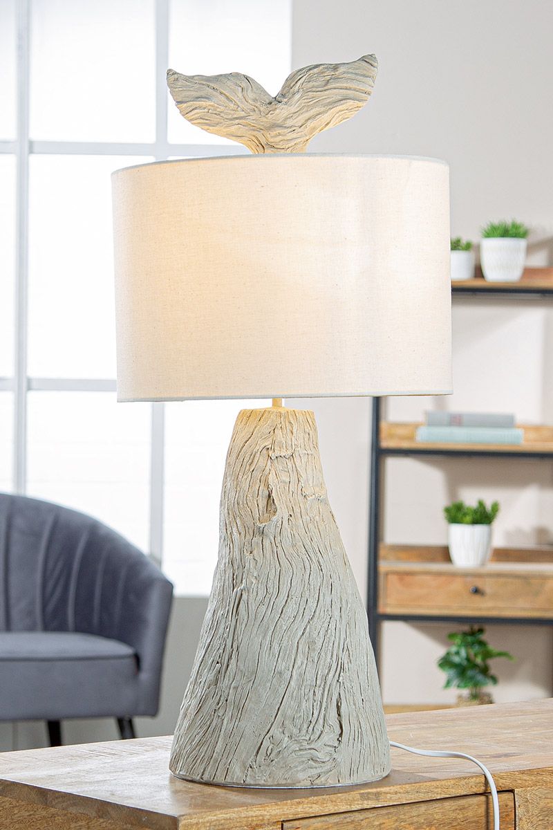 Whale műgyanta asztali lámpa