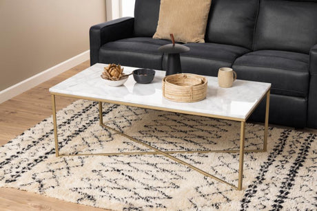 Alisma marble coffee table 120x60
