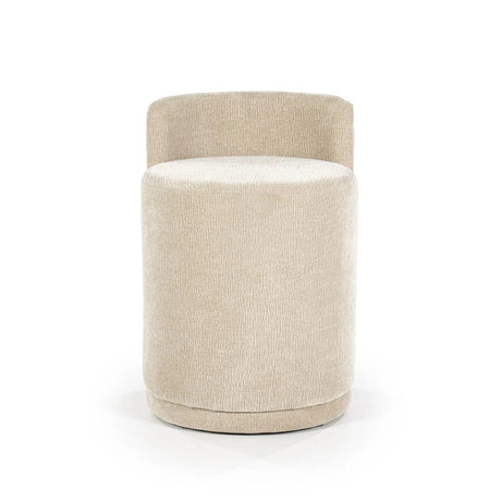 Marque fabric pouf