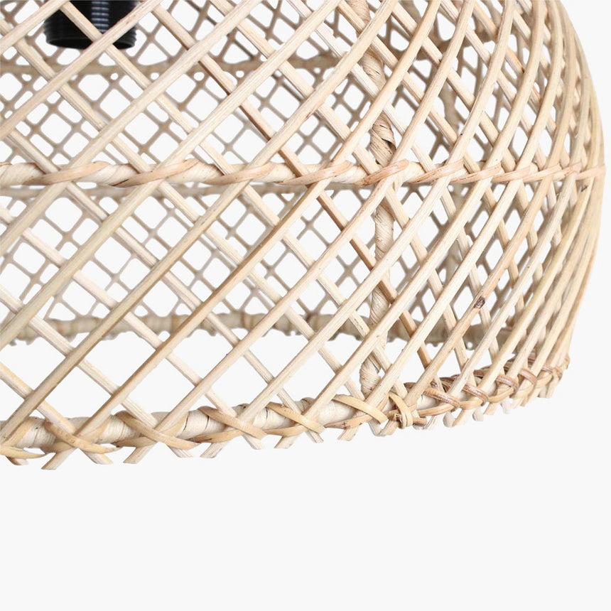 Maze rattan függőlámpa Ø42