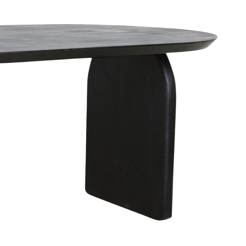 Bullnose fa étkezőasztal 180x90