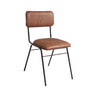 Plain leather chair