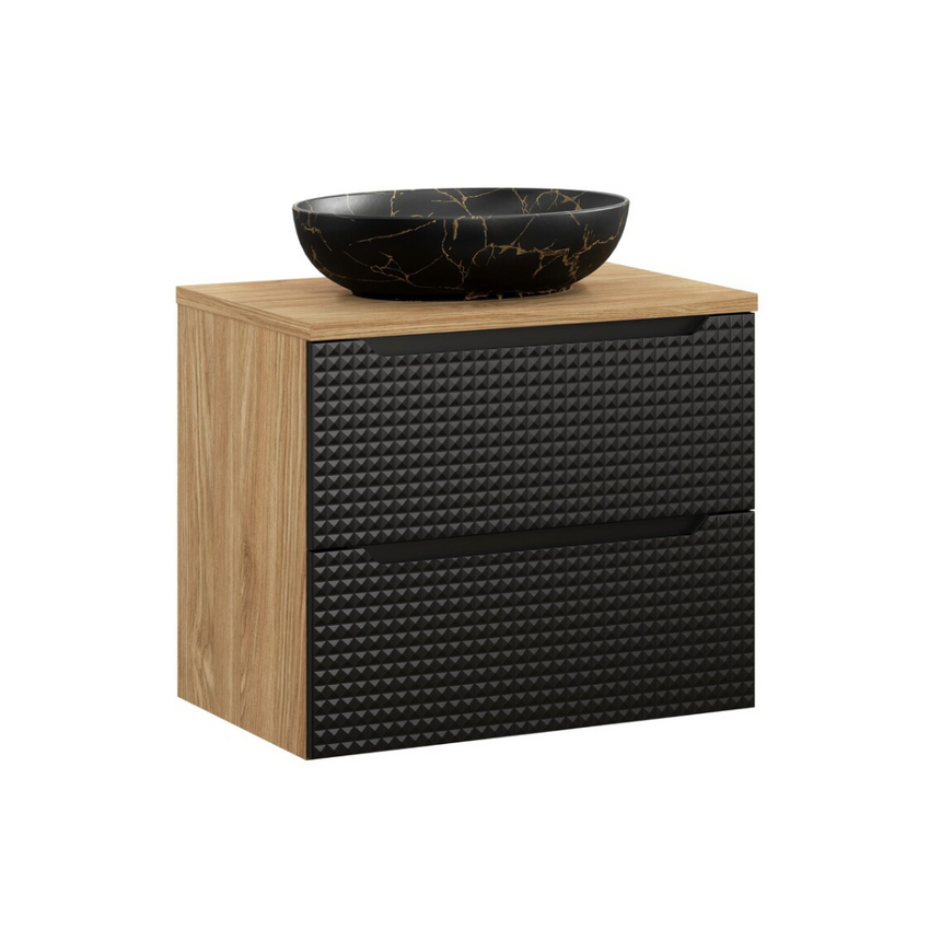 Baggy woven chenille pouf