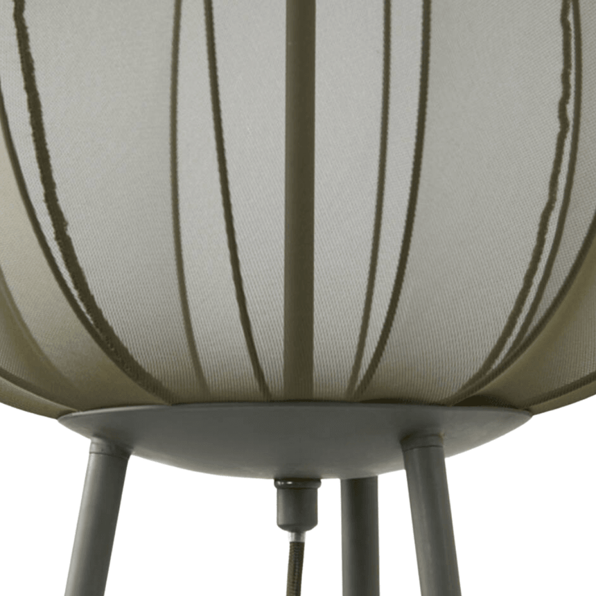 Plumeria metal floor lamp