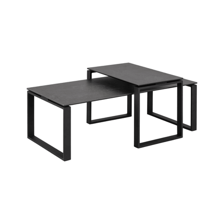Katrine ceramic coffee table 115x69 set